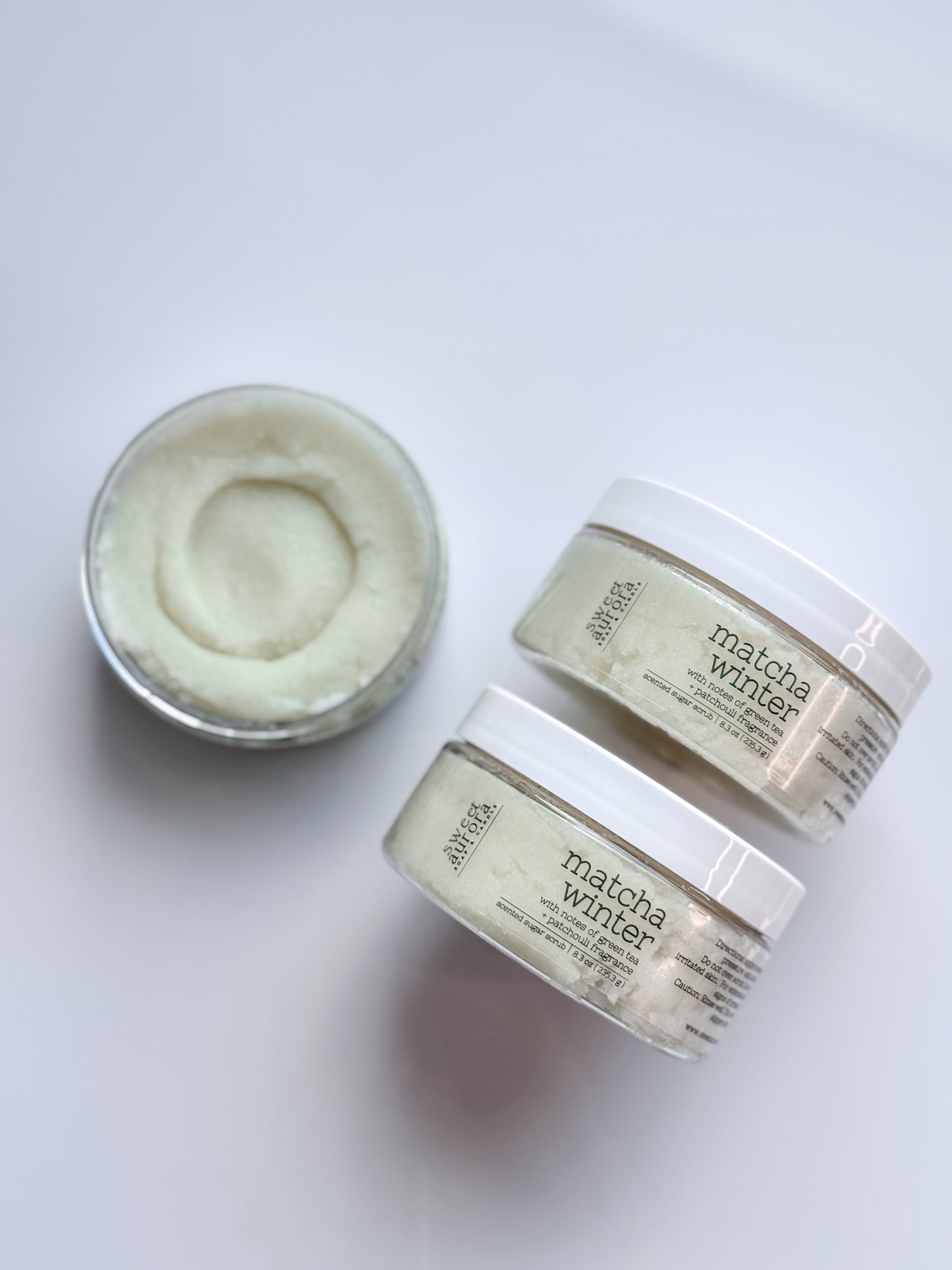 Matcha Winter Sugar Scrub