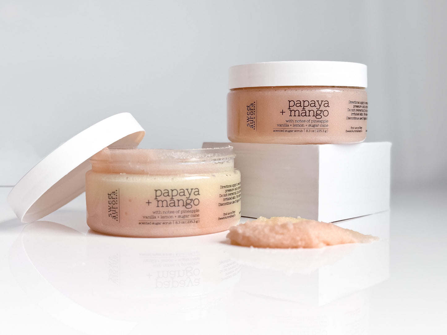 Papaya + Mango Sugar Scrub