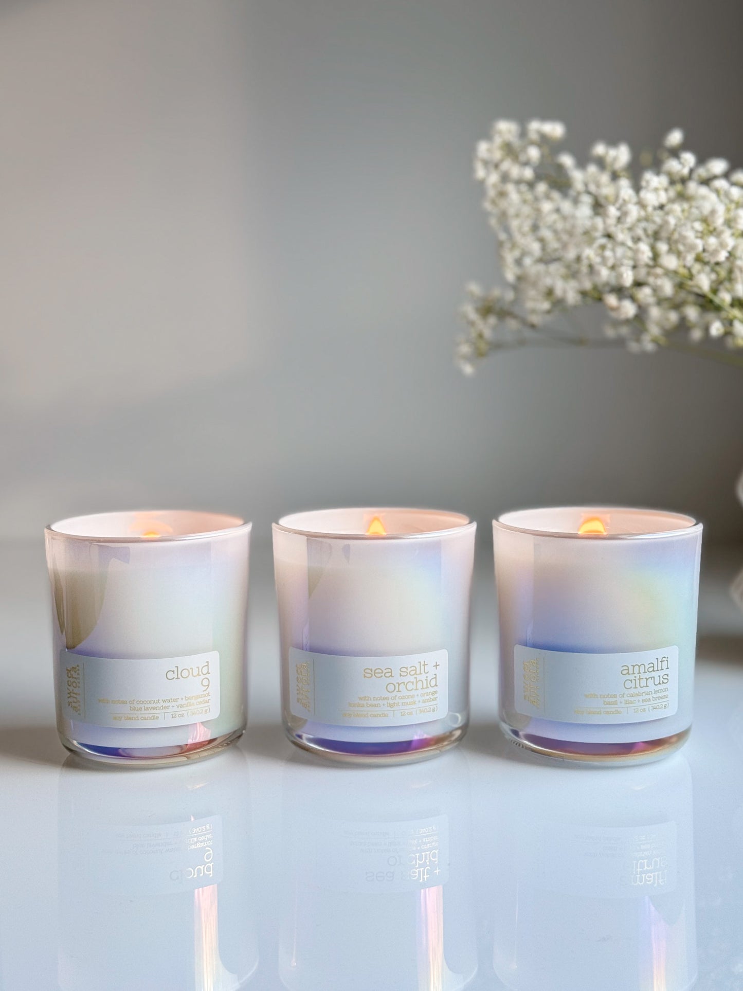 Wooden Wick candles by Sweet Aurora