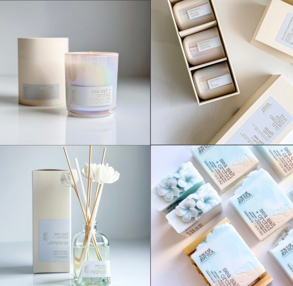 Sea Salt + Orchid