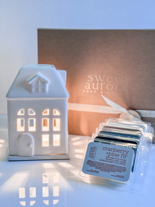 Winter Cottage Wax Melt Collection Gift Set