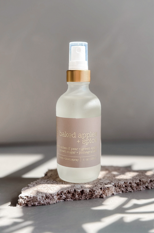 Baked Apples + Spice Room Spray