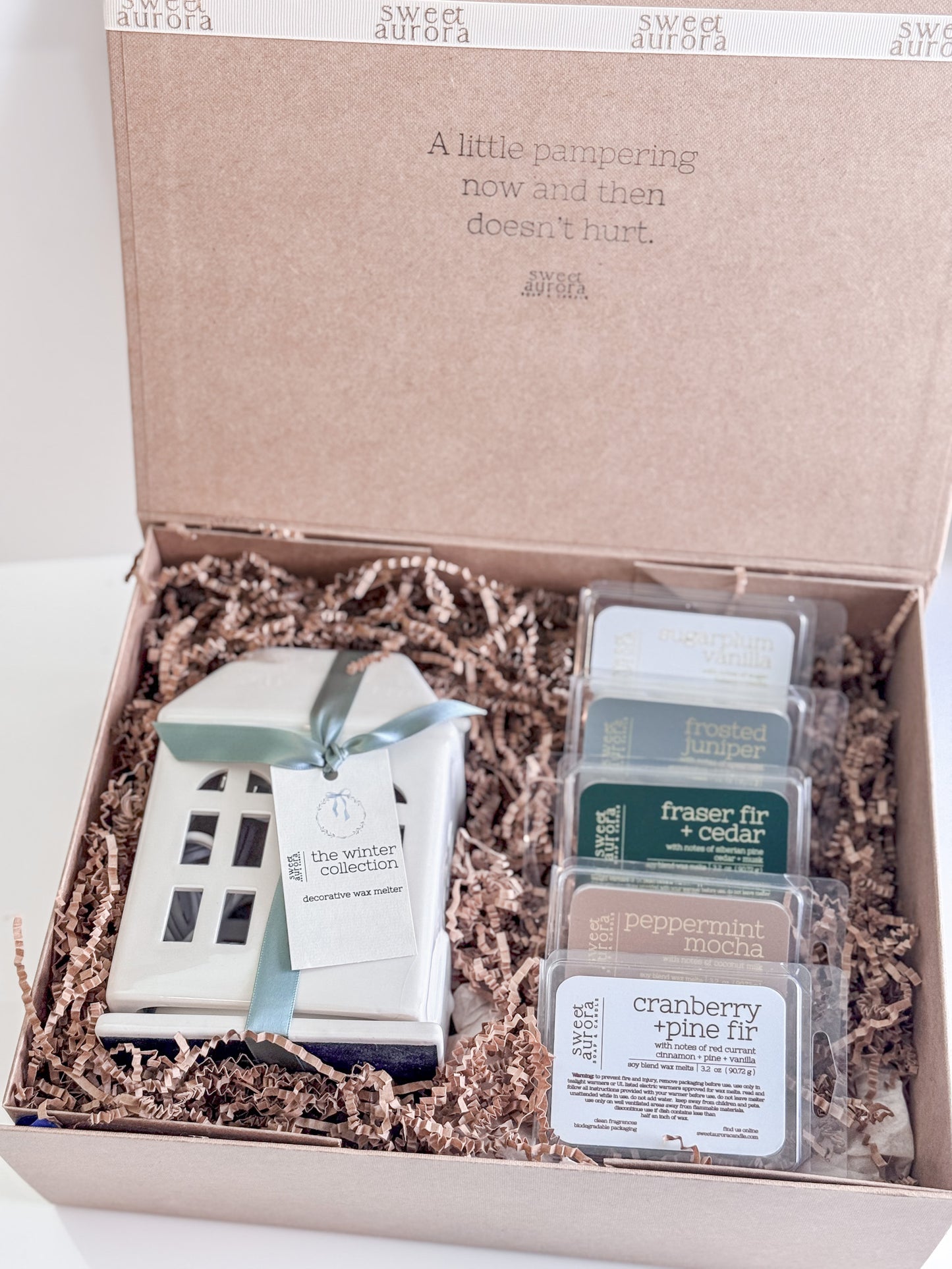Winter Cottage Wax Melt Collection Gift Set