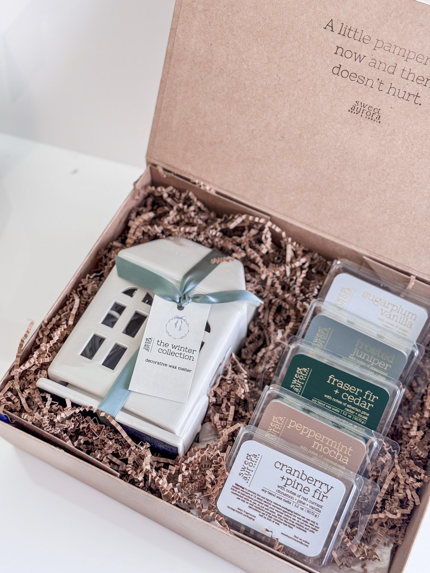 Winter Cottage Wax Melt Collection Gift Set