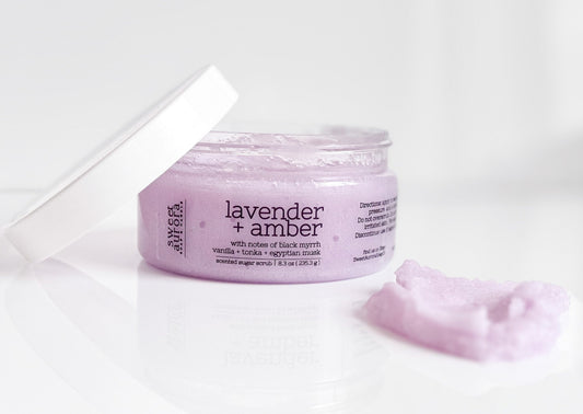 Lavender + Amber Sugar Scrub