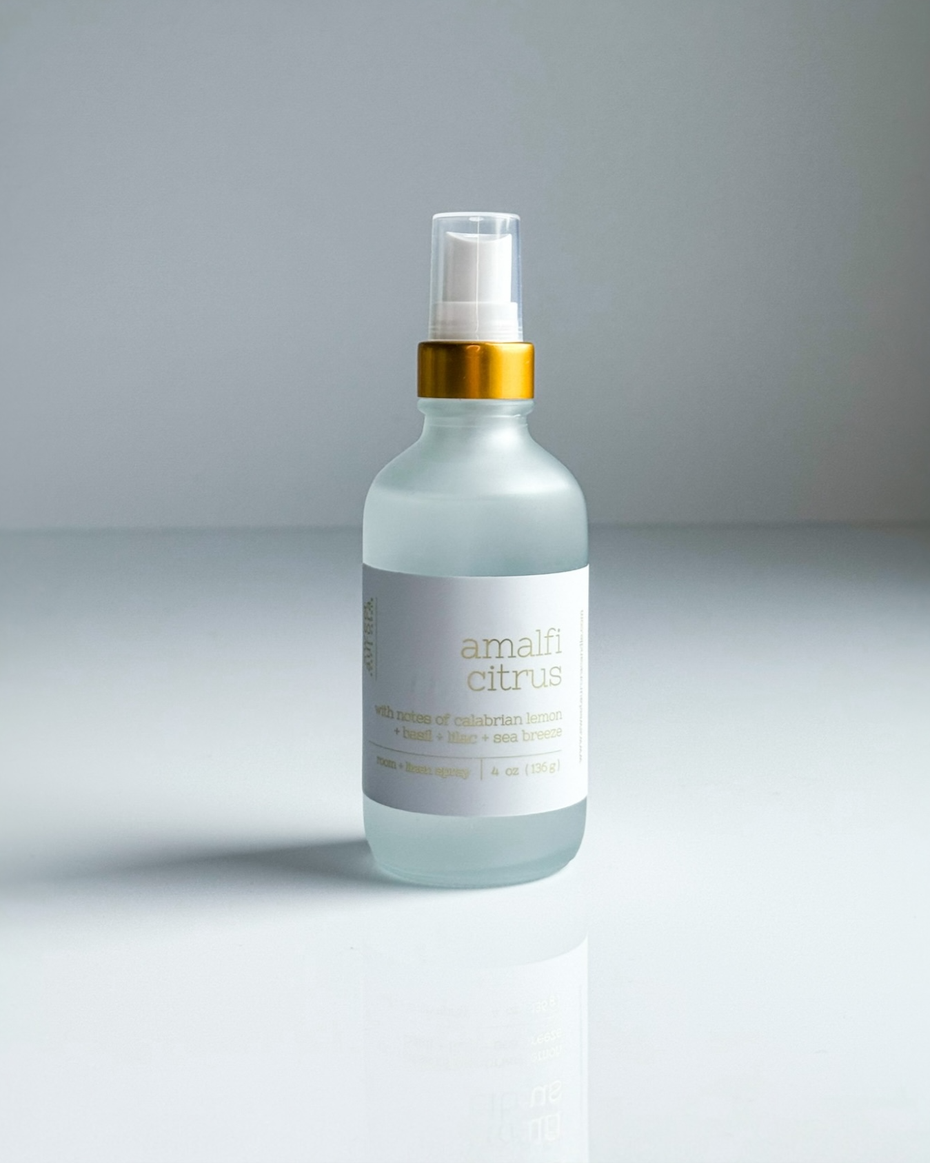 Amalfi Citrus room and linen spray home fragrance by Sweet Aurora Co New Jersey