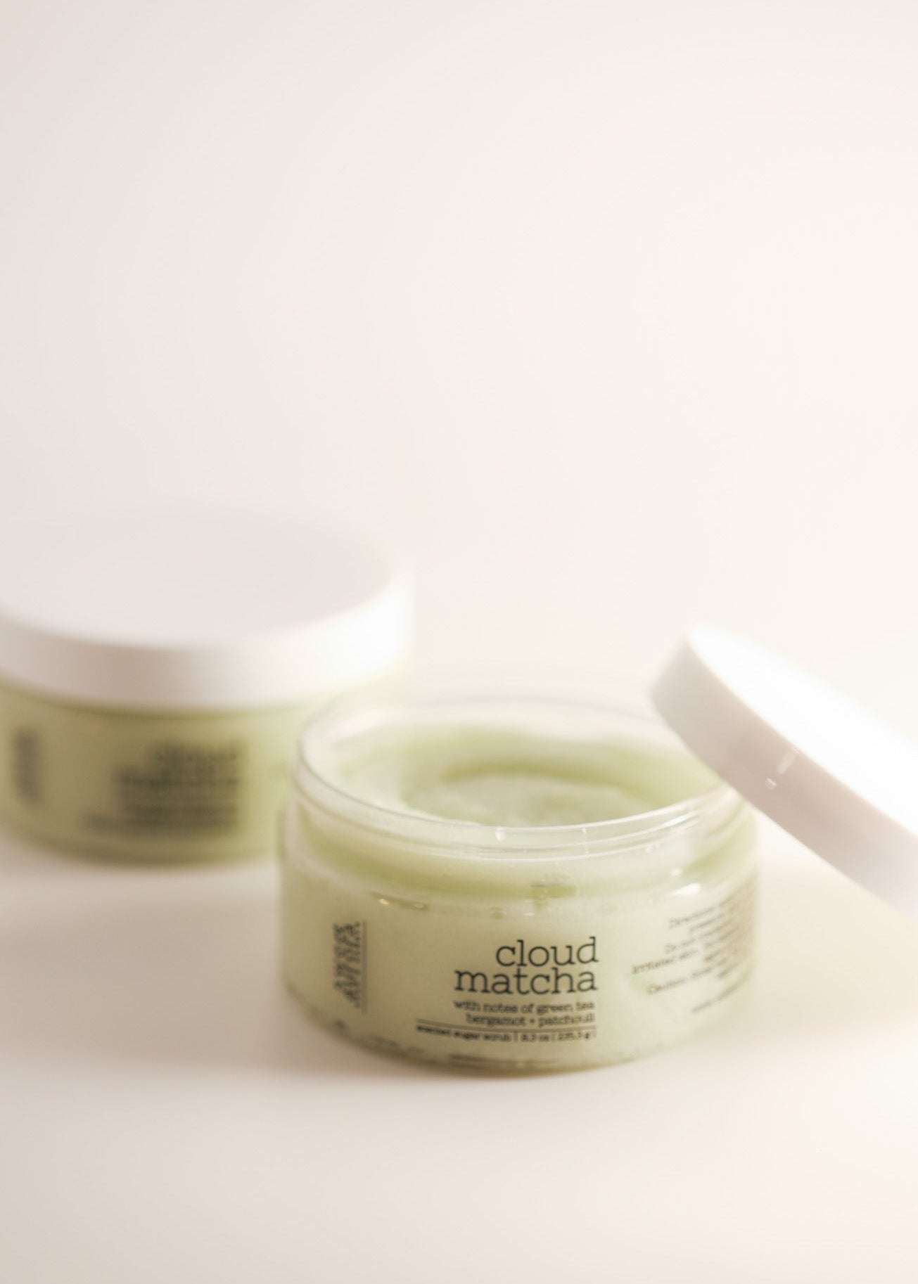 Cloud Matcha Sugar Scrub - Sweet Aurora Co