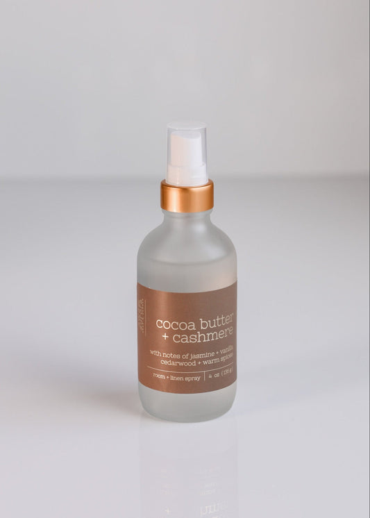 Cocoa Butter Cashmere Room & Linen Spray - Sweet Aurora Co