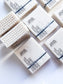 Cozy Cardigan oatmeal and shea butter soap bar by Sweet Aurora with sweater knit design