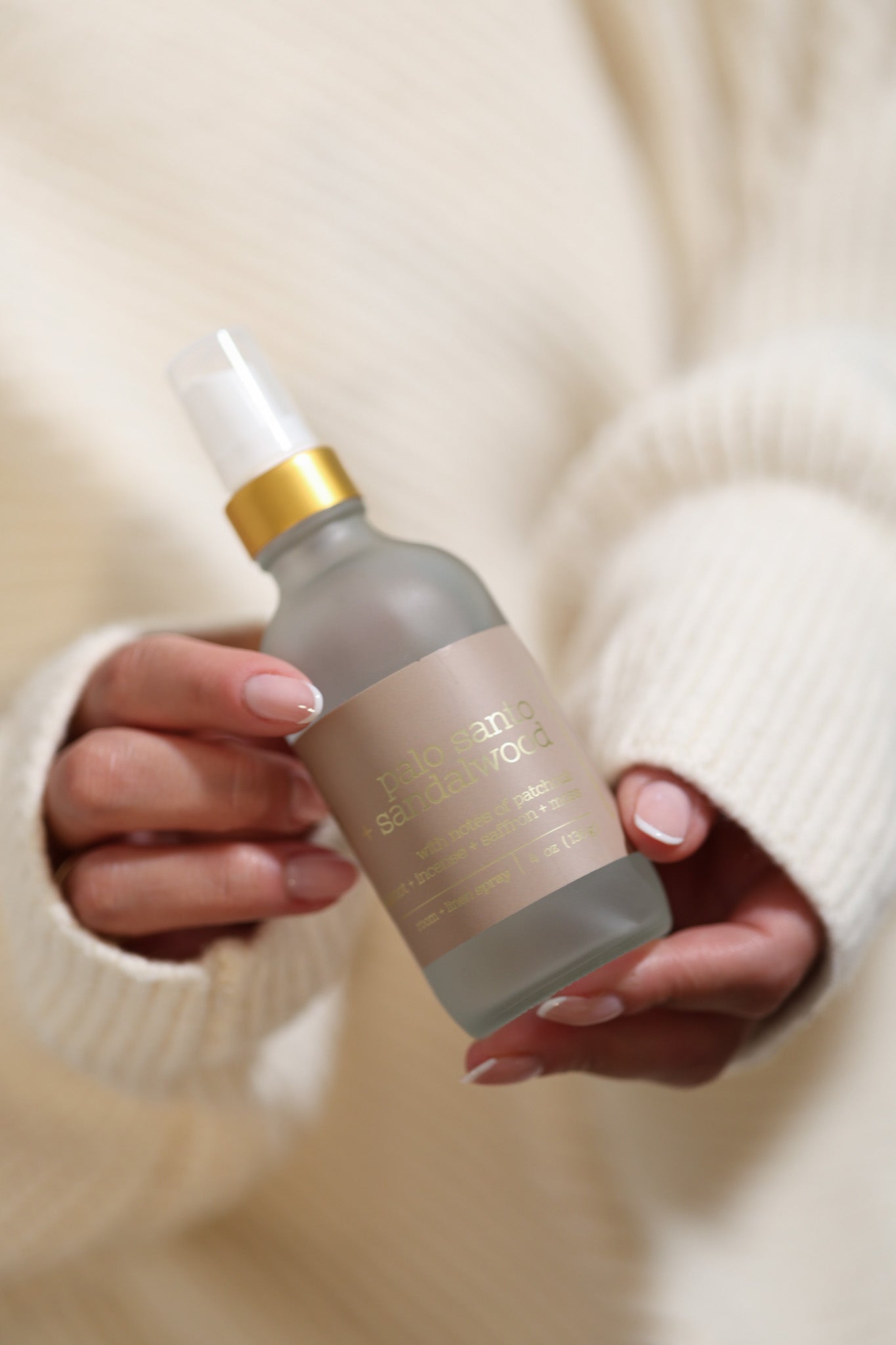 Palo Santo & Sandalwood Room & Linen Spray - Sweet Aurora Co