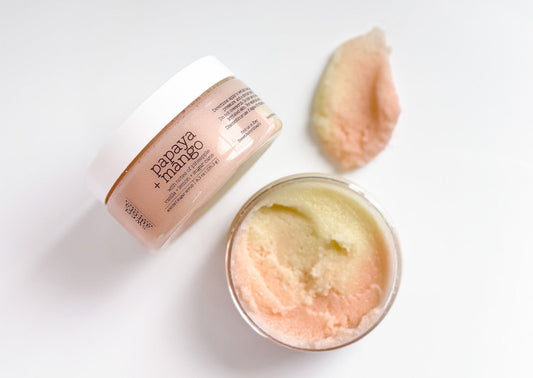 Papaya + Mango Sugar Scrub - Sweet Aurora Co