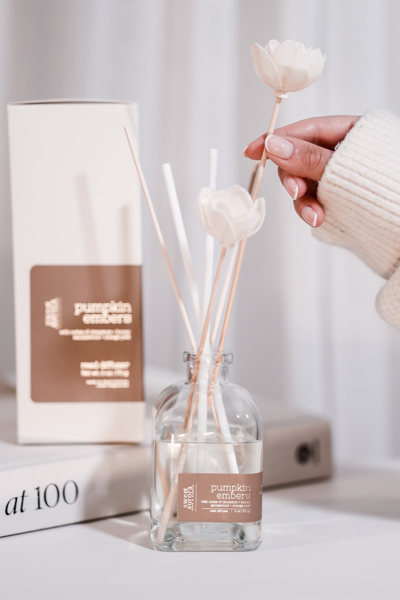 Pumpkin Embers Reed Diffuser - Sweet Aurora Co