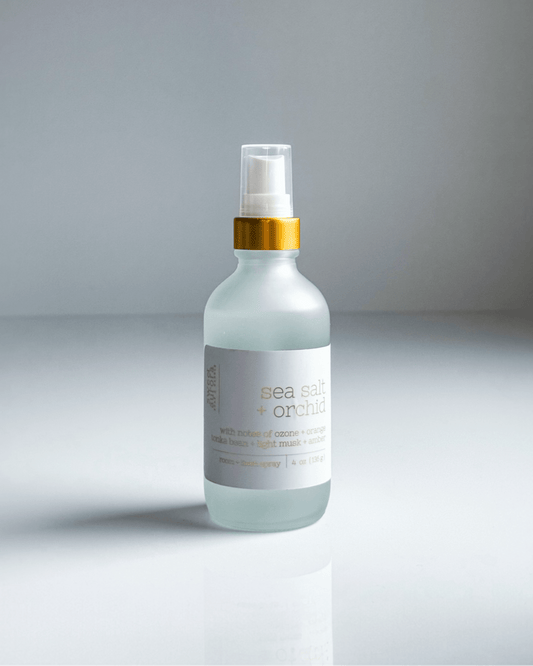 Sea Salt + Orchid Room & Linen Spray - Sweet Aurora Co