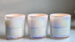 Cloud 9, Sea Salt + Orchid and Amalfi Citrus soy wooden wick candles by Sweet Aurora