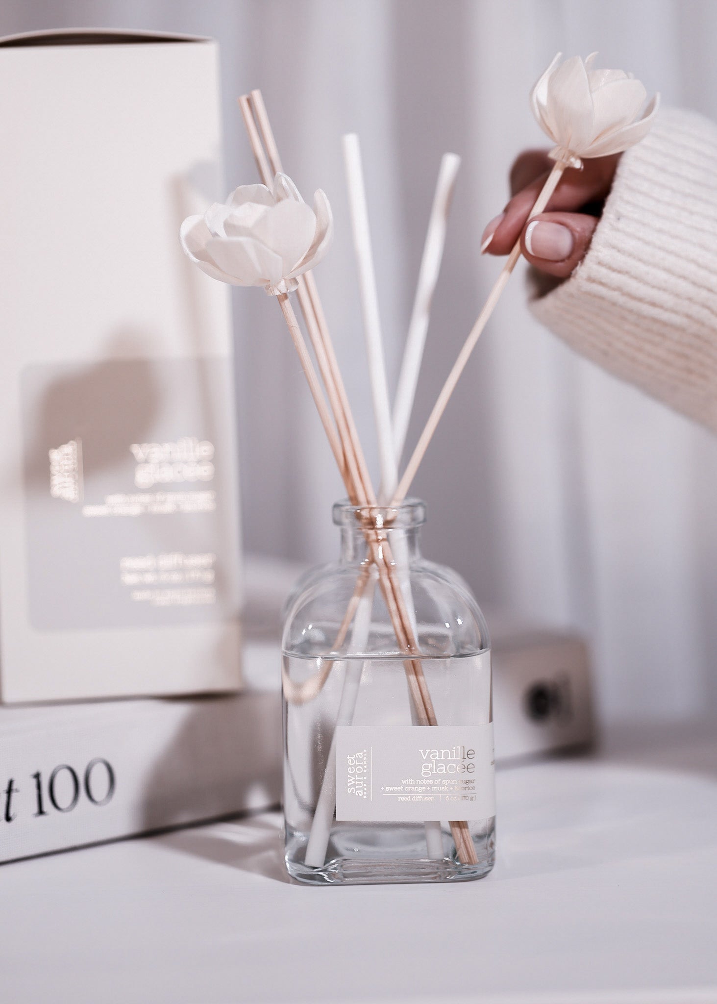 Vanille Glacée Reed Diffuser - Sweet Aurora Co