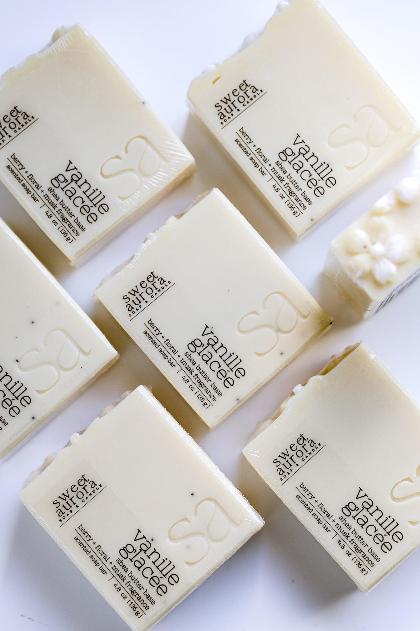 Vanille Glacée Soap Bar - Sweet Aurora Co